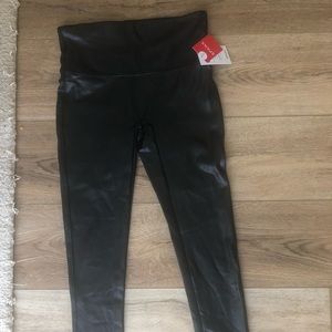 Spanx Faux Leather Leggings - NEVER WORN